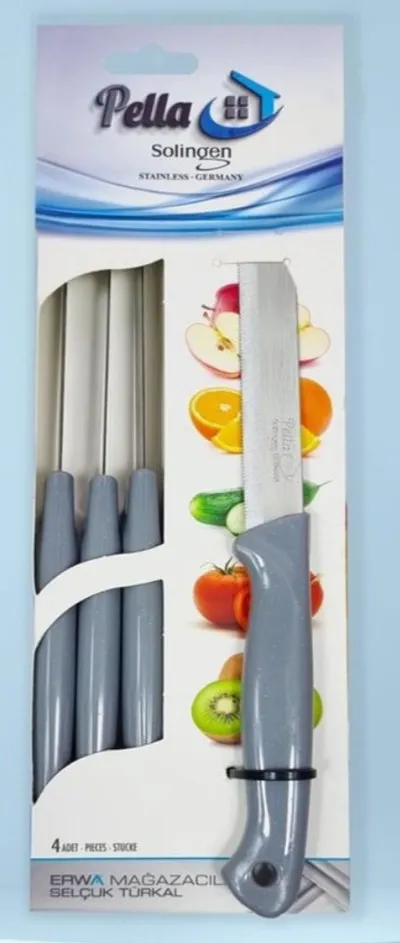 Pella Groente Fruitmesjes set van 4